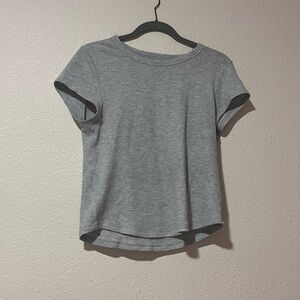 Grey textured American eagle shirt